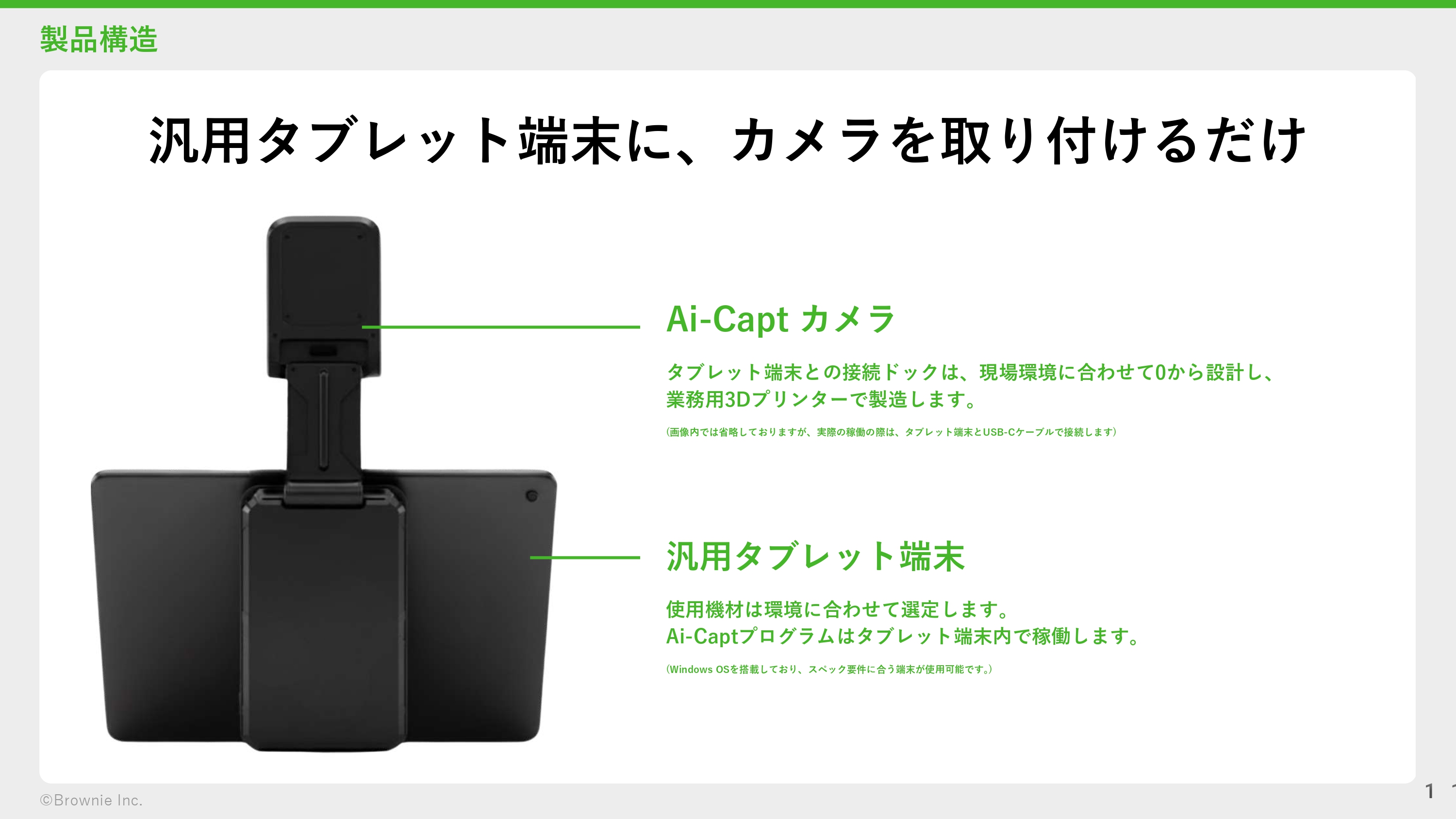 Ai-Capt 製品構造